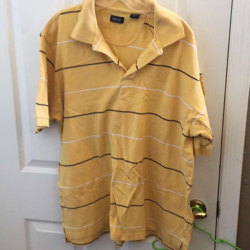 Final Markdown Men’s Izod Polo Shirt Xl